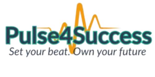 Pulse4Success logo with partial tagline — brand representation for educational or career platform